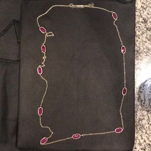 Long Kendra Scott necklace